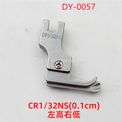 All Acciaio High-Low Stuffick Presser Foot Dy-057